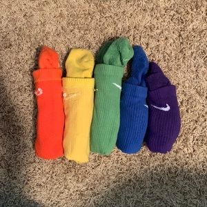 Set of 5 Nike socks